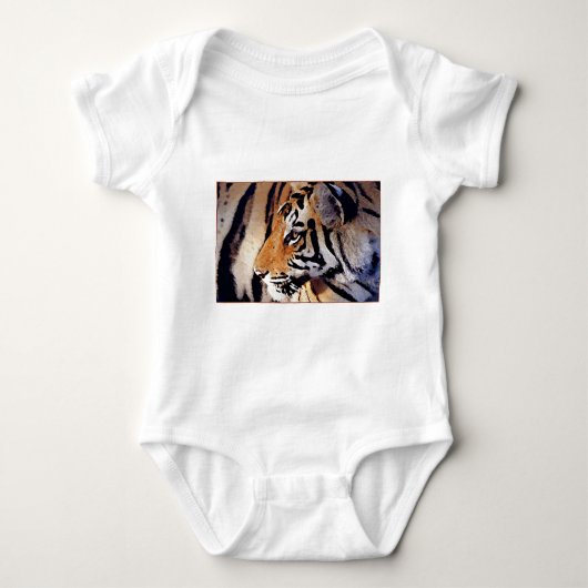 Gezicht in Tiger Romper (Voorkant)