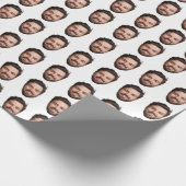 Gezicht inpakkend document Douane inpakkend docume Cadeaupapier (Hoek)