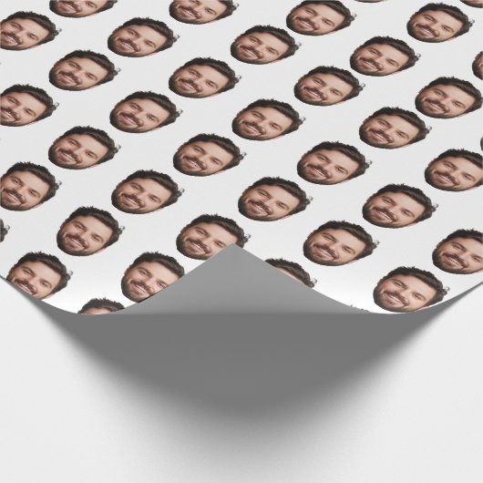 Gezicht inpakkend document Douane inpakkend docume Cadeaupapier (Hoek)