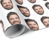 Gezicht inpakkend document Douane inpakkend docume Cadeaupapier (Rol Hoek)