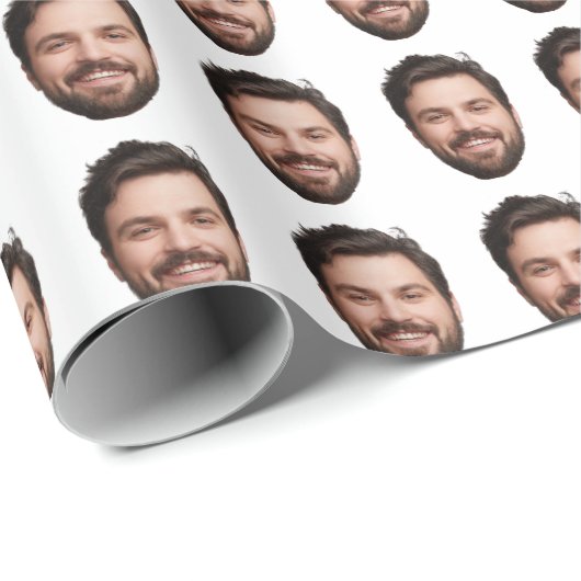 Gezicht inpakkend document Douane inpakkend docume Cadeaupapier (Rol Hoek)