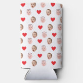 Gezicht kan, Aangepaste Foto Koelbox, Baby Gift Seltzer Blikjeskoeler (Achterkant)