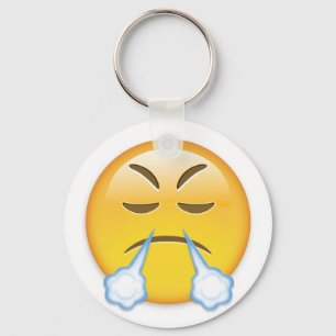 Gezicht met blik op Triumph Emoji Sleutelhanger