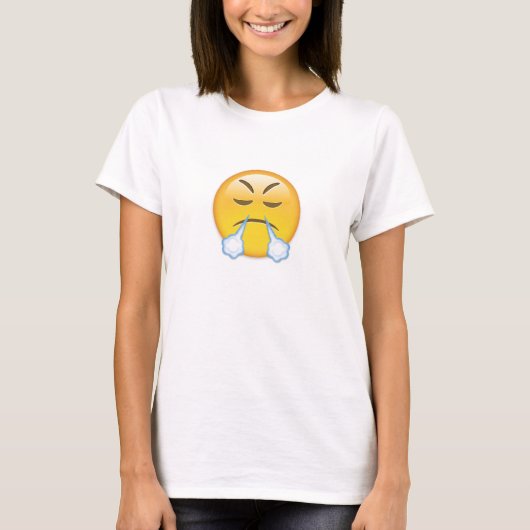 Gezicht met blik op Triumph Emoji T-shirt (Voorkant)