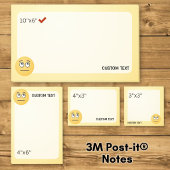 Gezicht met Rollende Ogen Post-it® Notes