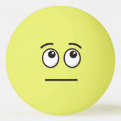 Gezicht met Rolling Eyes Ping-Pong Ball (Voorkant)