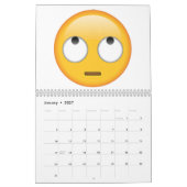 Gezicht met rologen - Emoji Kalender (Jan 2027)