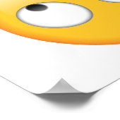 Gezicht met rologen - Emoji Poster (Hoek)