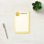 Gezicht met Stuck-Out Tong en Winking Eye Post-it® Notes (Kantoor)