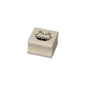 Gezicht Met Tranen Van Geluk Rubberstempel (Stempel)