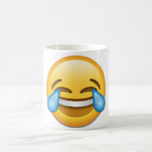 Gezicht met tranen van Joy emoji Koffiemok (Center)