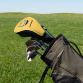Gezicht met tranen van vreugde golfheadcover (Insitu)