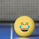 Gezicht met tranen van vreugde Ping-Pong Ball (Net)