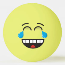 Gezicht met tranen van vreugde Ping-Pong Ball