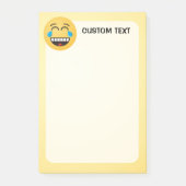 Gezicht met tranen van vreugde post-it® notes (Voorkant)