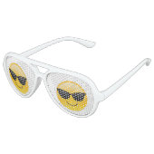 Gezicht met zonnebril Retro Party Shades (Gekanteld)
