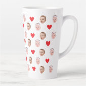 Gezicht Mok, Aangepaste Foto Mok, Baby Gift Latte Mok (Rechts)