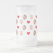 Gezicht Mok, Aangepaste Foto Mok, Baby Gift Matglas Bierpul (Center)