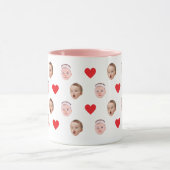 Gezicht Mok, Aangepaste Foto mok, Baby Gift Mok (Midden)