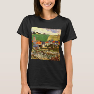Gezicht op Auvers van Vincent van Gogh T-shirt