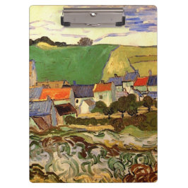 Gezicht op Auvers Vincent van Gogh. Klembord