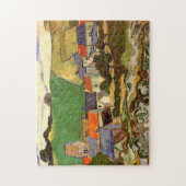Gezicht op Auvers Vincent van Gogh. Legpuzzel (Verticaal)