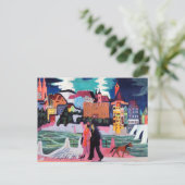 Gezicht op Bazel en de Rijn Briefkaart (Staand voorkant)