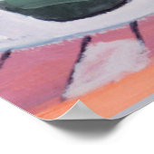 Gezicht op Bazel en de Rijn Poster (Hoek)