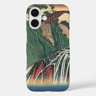 Gezicht op Brug over de Ina-rivier, Nojiri door Hi iPhone 16 Hoesje
