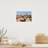 Gezicht op Citadel Kunya-ark - Khiva, Oezbekistan Poster (Keuken)