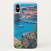 Gezicht op de haven van Dubrovnik, Kroatië. Case-Mate iPhone Case (Achterkant)