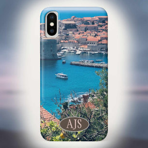 Gezicht op de haven van Dubrovnik, Kroatië. Case-Mate iPhone Case