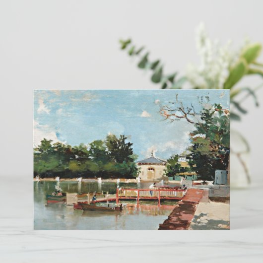 Gezicht op de steiger | Joaquín Sorolla (Staand voorkant)