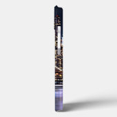 Gezicht op de weerspiegeling van de Brooklyn Bridg Case-Mate iPhone Case (Achterkant / Links)