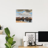 Gezicht op Delft Poster (Thuiskantoor)