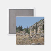 Gezicht op Delphi, Griekenland Magneet (Voorkant / Achterkant)