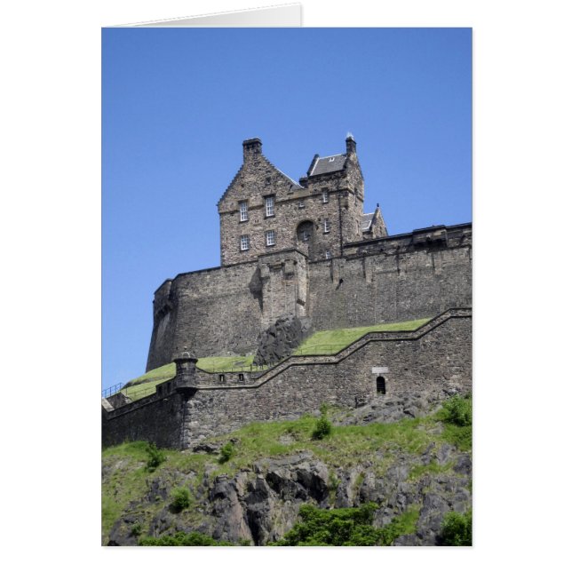 Gezicht op Edinburgh Castle, Edinburgh, Schotland, (Voorkant)