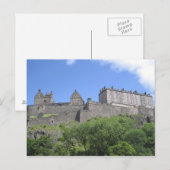 Gezicht op Edinburgh Castle, Edinburgh, Schotland, Briefkaart (Voorkant / Achterkant)