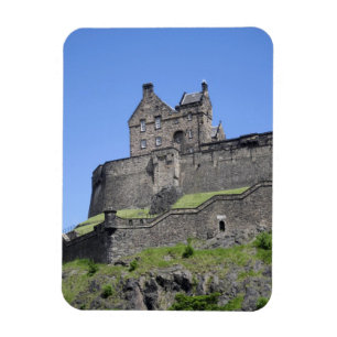 Gezicht op Edinburgh Castle, Edinburgh, Schotland, Magneet