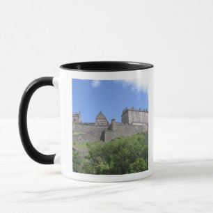 Gezicht op Edinburgh Castle, Edinburgh, Schotland, Mok