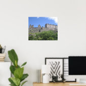 Gezicht op Edinburgh Castle, Edinburgh, Schotland, Poster (Thuiskantoor)