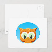 Gezicht op een kleine boomgaard briefkaart (Voorkant / Achterkant)