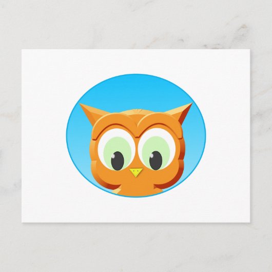 Gezicht op een kleine boomgaard briefkaart (Voorkant)