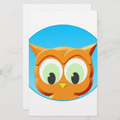 Gezicht op een kleine boomgaard briefpapier (Voorkant / Achterkant)