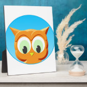 Gezicht op een kleine boomgaard fotoplaat (Zijkant)