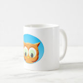 Gezicht op een kleine boomgaard koffiemok (Voorkant rechts)