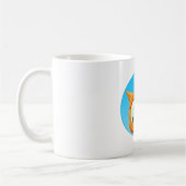 Gezicht op een kleine boomgaard koffiemok (Links)