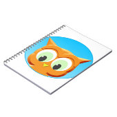 Gezicht op een kleine boomgaard notitieboek (Linkerzijde)