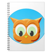 Gezicht op een kleine boomgaard notitieboek (Voorkant)