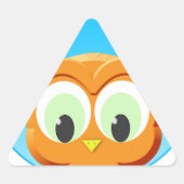 Gezicht op een kleine boomgaard sticker (Voorkant)